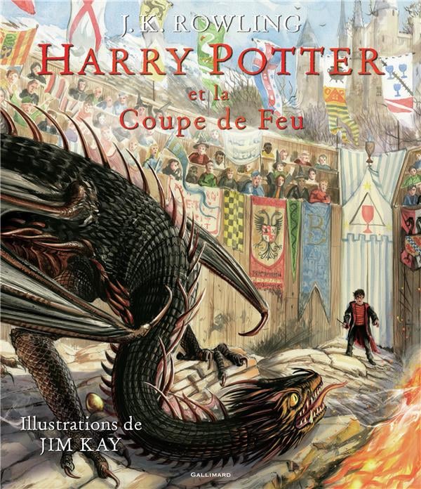 Harry Potter Tome 4 : Harry Potter et la coupe de feu - Cover