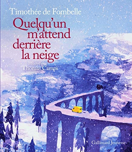 Quelqu'un m'attend derrière la neige - Cover