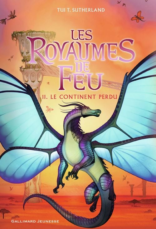 Les Royaumes de Feu (Tome 11) - Le Continent perdu - Cover