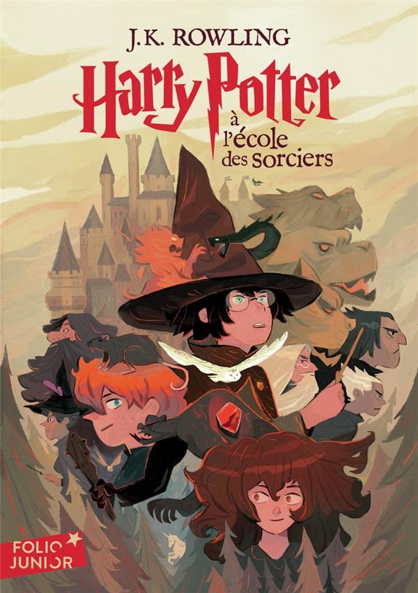 Harry Potter Tome 1 : Harry Potter à l'école des sorciers - Cover