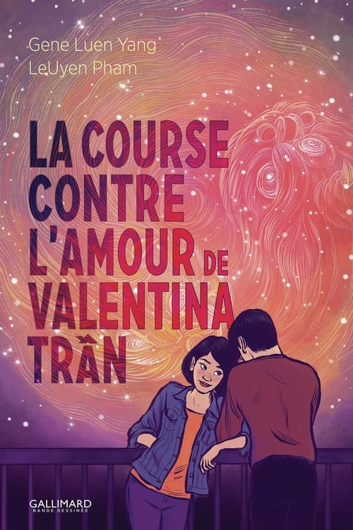 La course contre l'amour de Valentina Tran - Cover