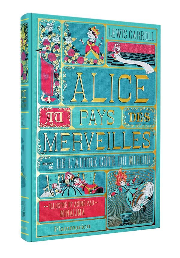 Alice au pays des merveilles ; l'autre côté du miroir - Cover