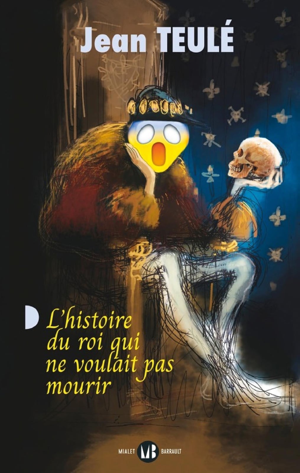 L'histoire du roi qui ne voulait pas mourir - Cover