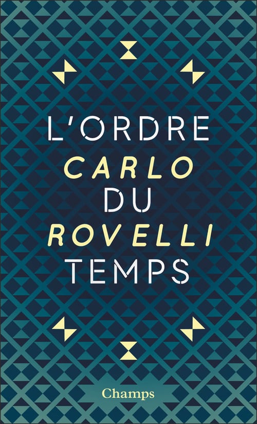 L'ordre du temps - Cover
