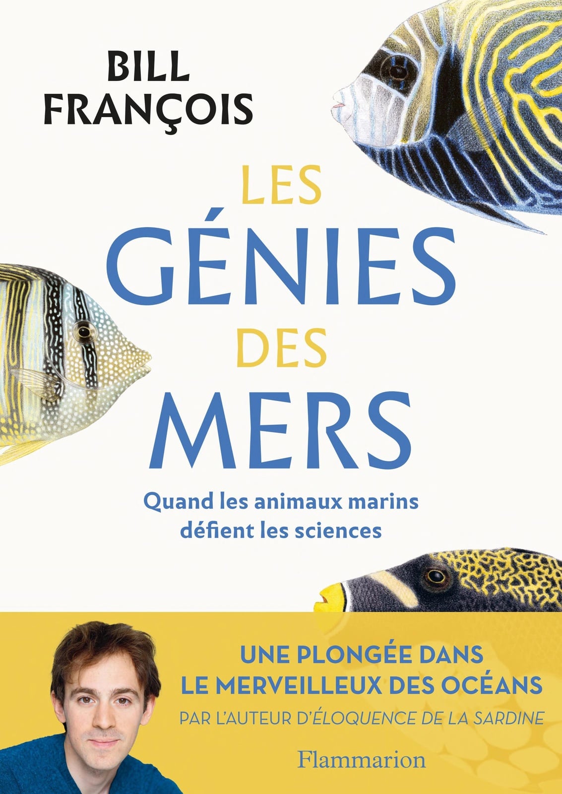 Les Génies des mers : Quand les animaux marins défient les sciences - Cover