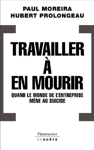 Travailler à en mourir - Cover