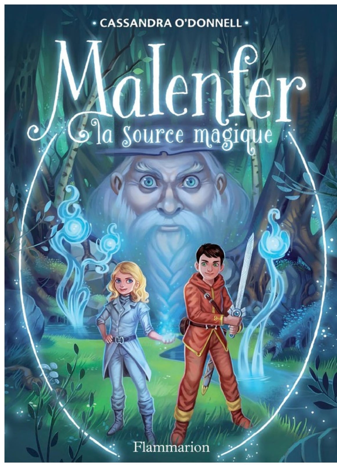 Malenfer - Terres de magie (Tome 2) - La source magique - Cover