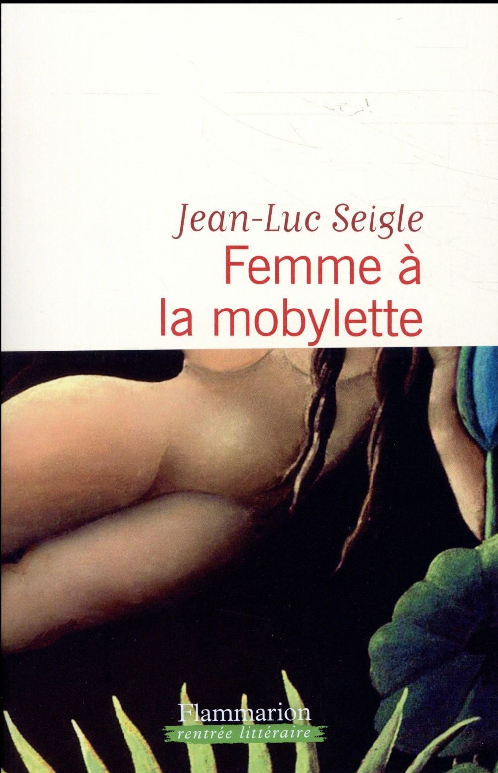 Femme à la mobylette - Cover