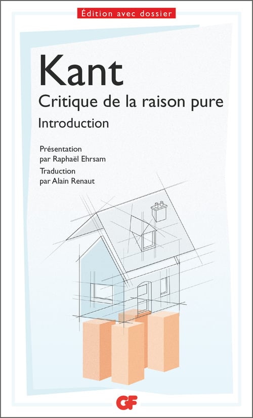 Critique de la raison pure - Cover