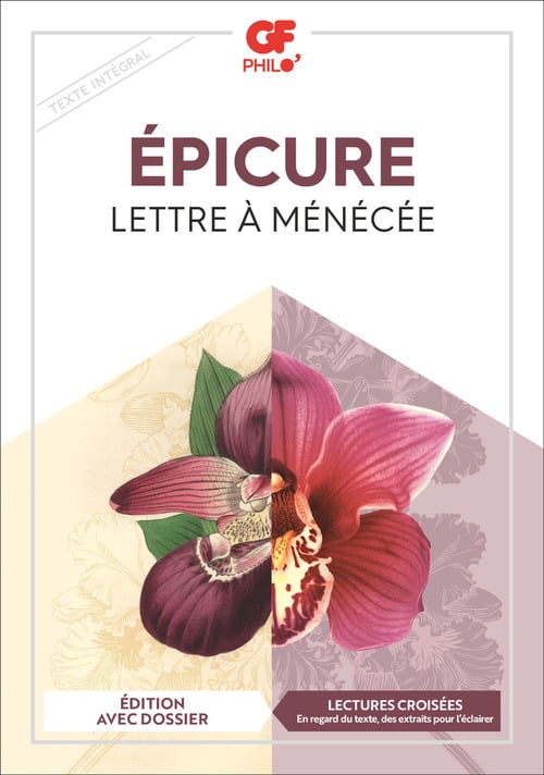 Lettre à Ménécée - Cover
