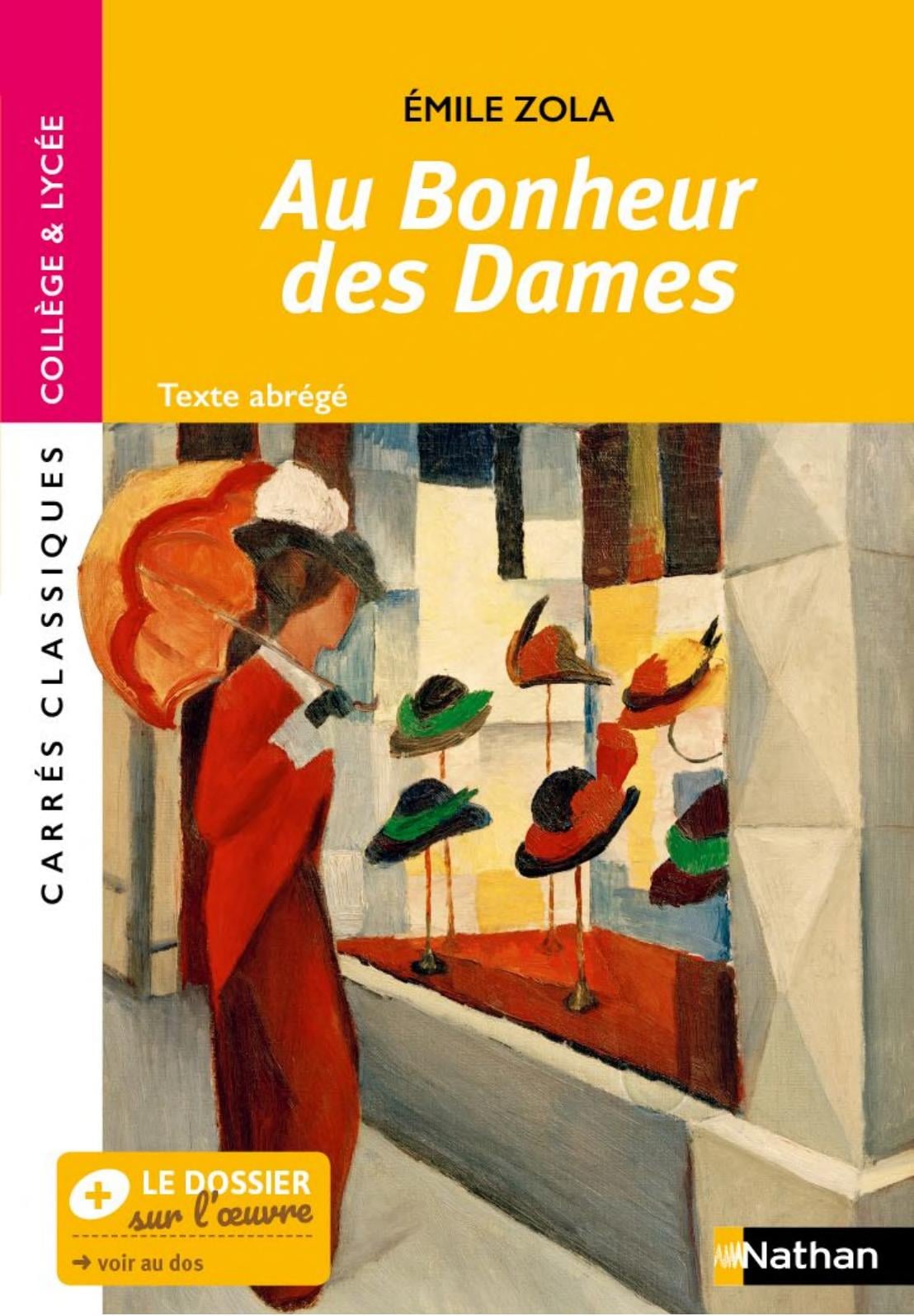 Au Bonheur des dames de Zola - Nouvelle édition 2021 - Cover