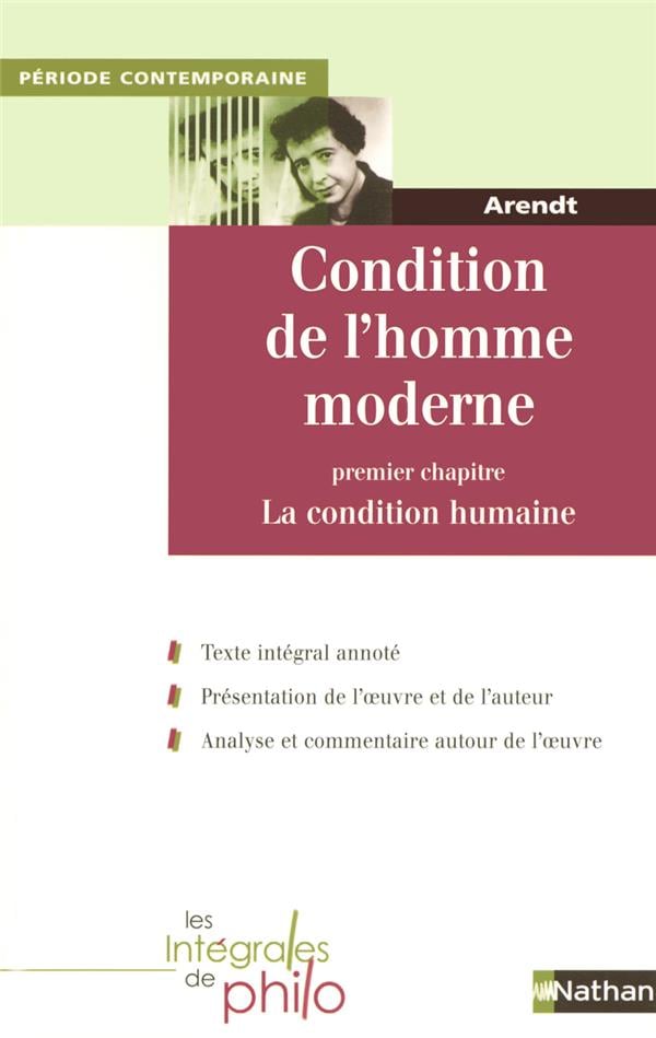 Condition de l'homme moderne - Cover
