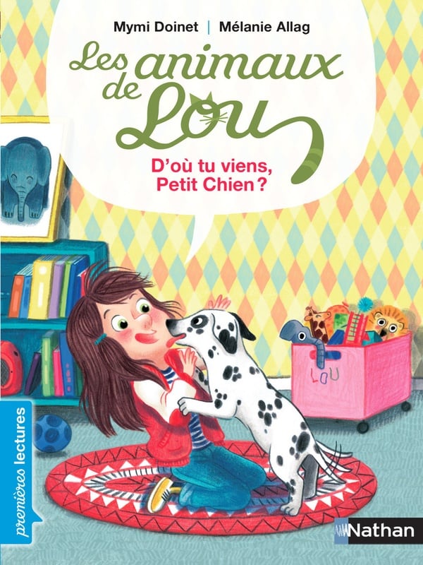 Les animaux de Lou : d'ou viens-tu petit chien ? - Cover