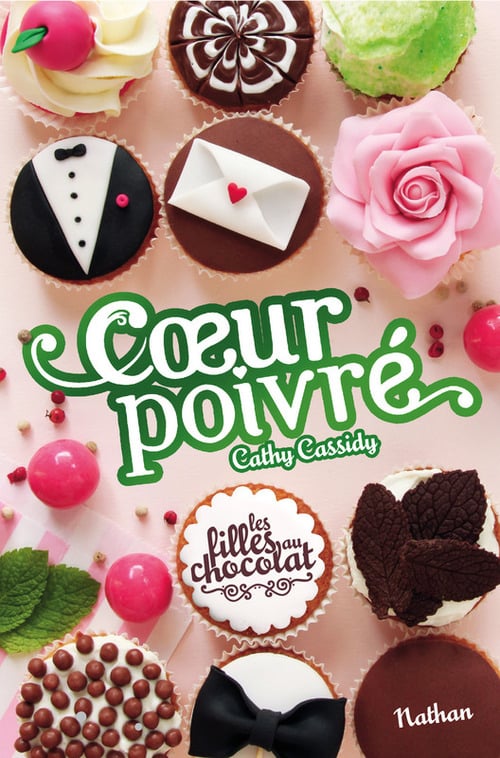 Les filles au chocolat : Cœur poivré (French Edition) - Cover
