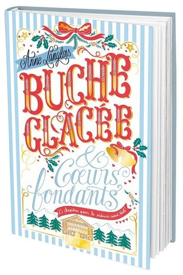 Bûche glacée & coeurs fondants - Cover