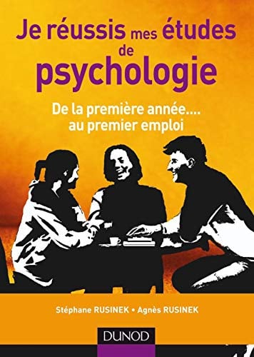 Je réussis mes études de psychologie - Cover