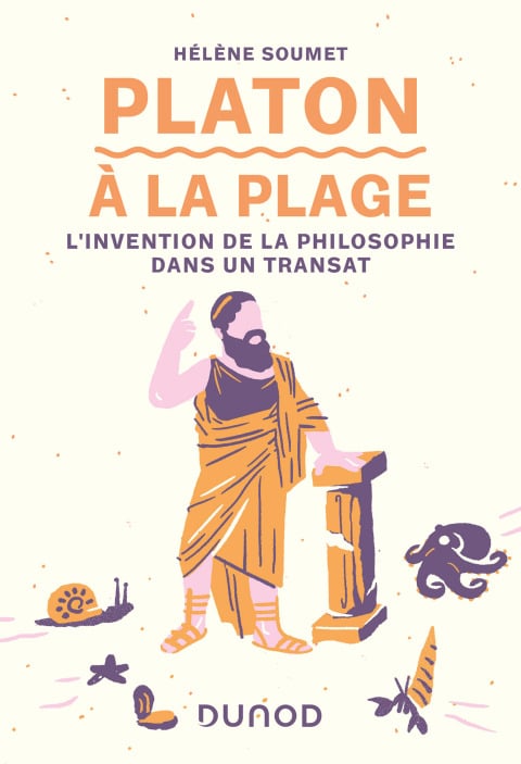 Platon à la plage - Cover