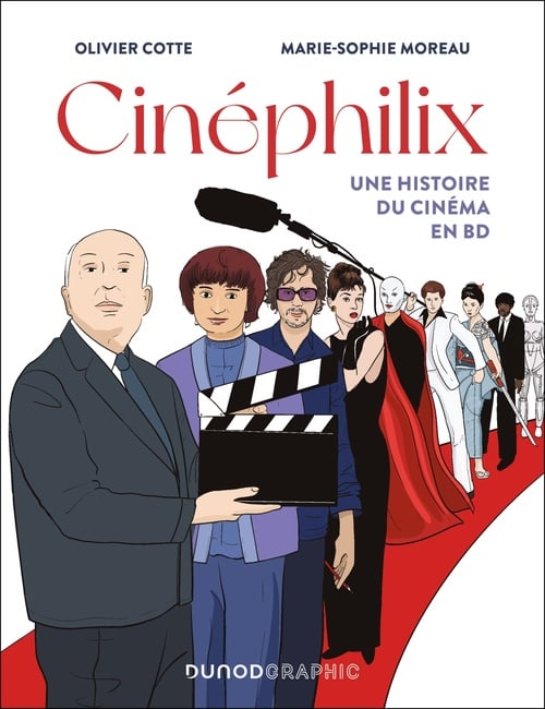 Cinéphilix - Une histoire du cinéma en BD - Cover