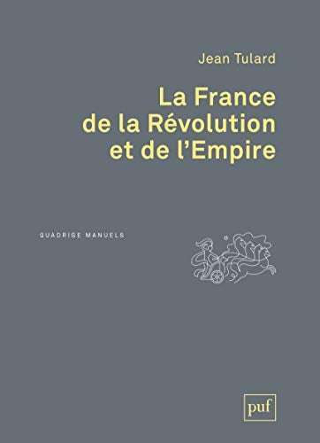 La France de la Révolution et de l'Empire - Cover