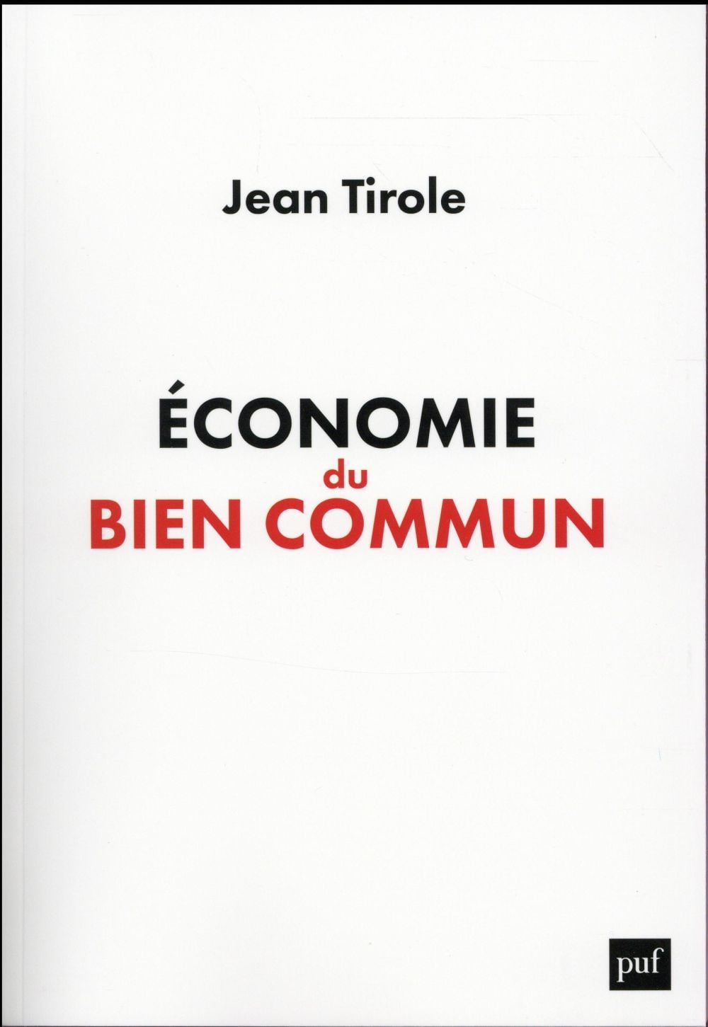 Économie du bien commun - Cover