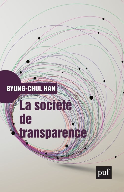La société de transparence - Cover