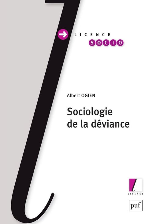 Sociologie de la déviance - Cover