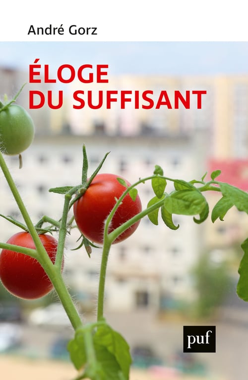 Éloge du suffisant - Cover