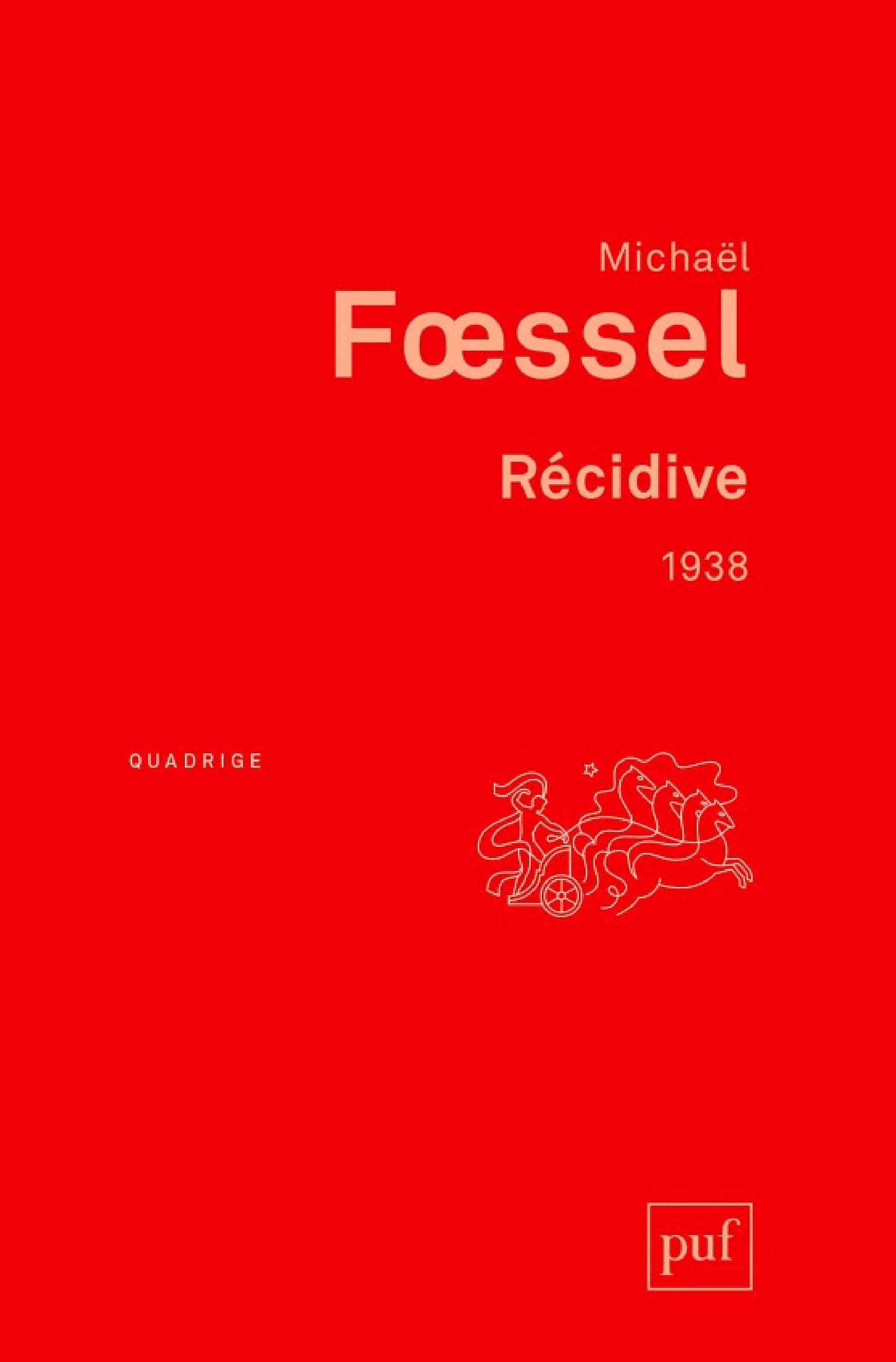 Récidive. 1938 - Cover