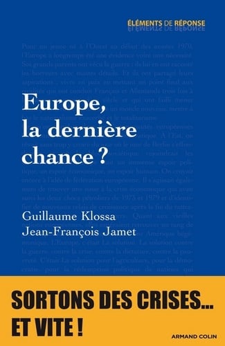 Europe, la dernière chance ? - Cover