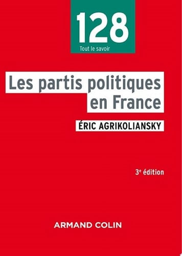 Les partis politiques en France - 3e éd - Cover