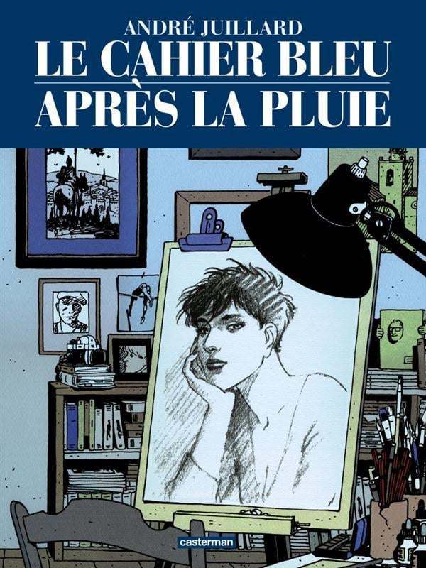Le cahier bleu ; Après la pluie - Cover
