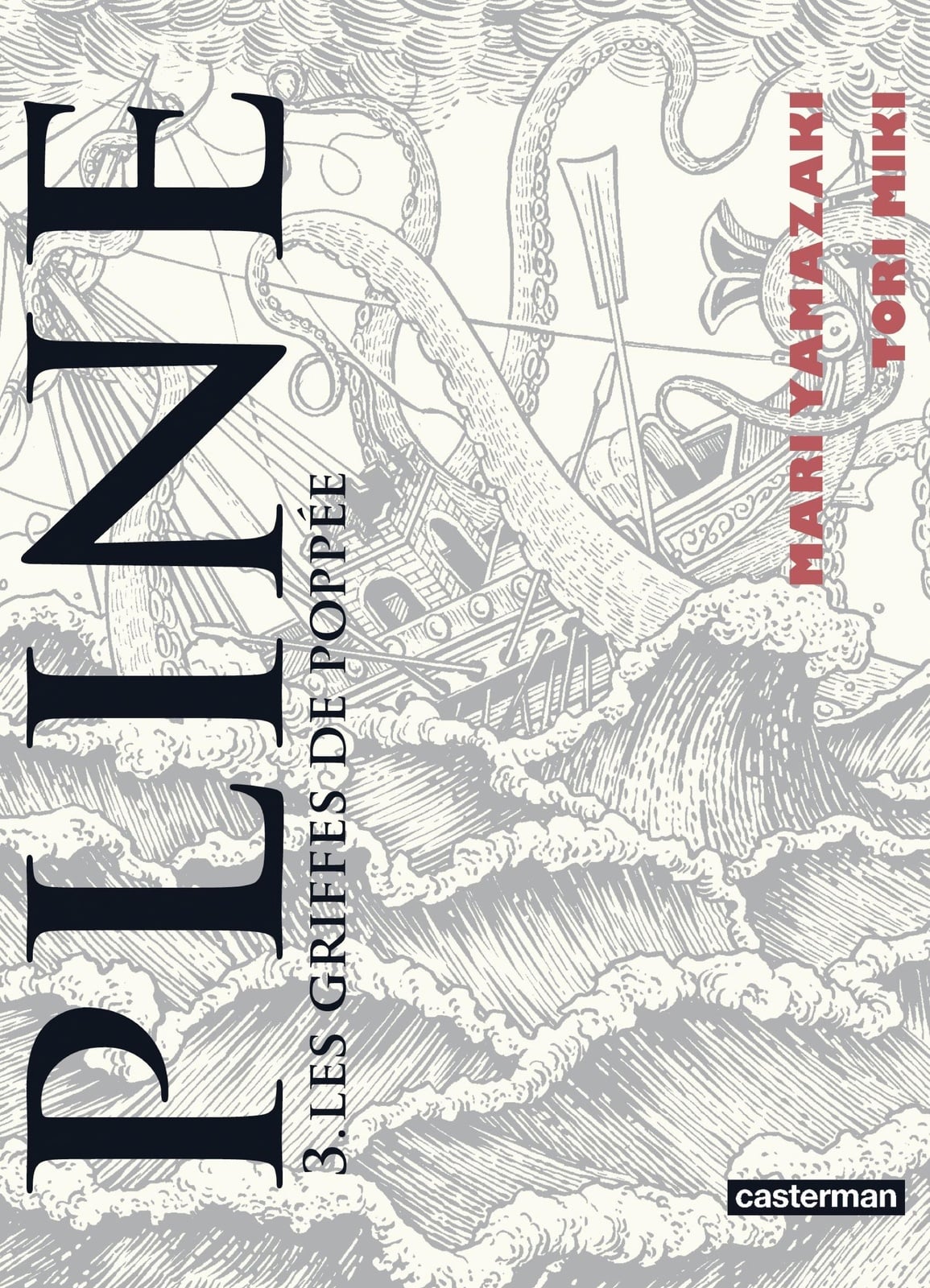 Pline (Tome 3) - Les griffes de Poppée - Cover