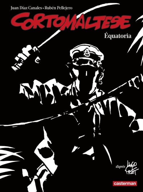 Corto Maltese (Tome 14) - Équatoria (édition enrichie noir et blanc) - Cover