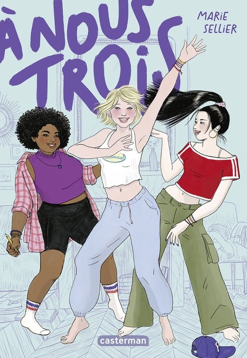 À nous trois - Cover