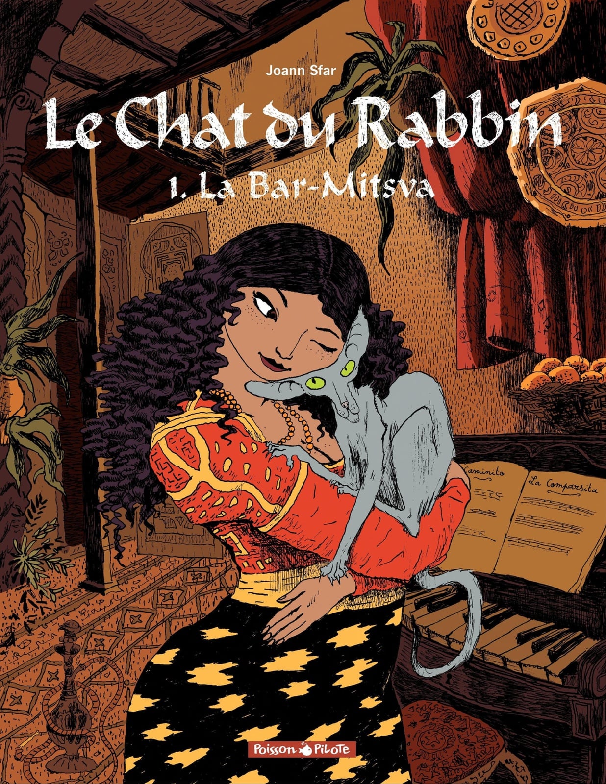 Le Chat du Rabbin – tome 1 – La Bar-Mitsva - Cover