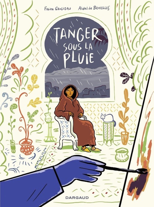 Tanger sous la pluie - Cover