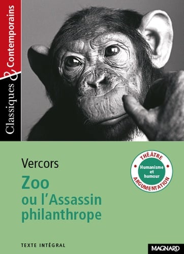 Zoo ou L'assassin philanthrope - Cover
