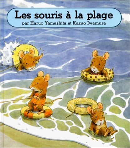 Les souris à la plage - Cover