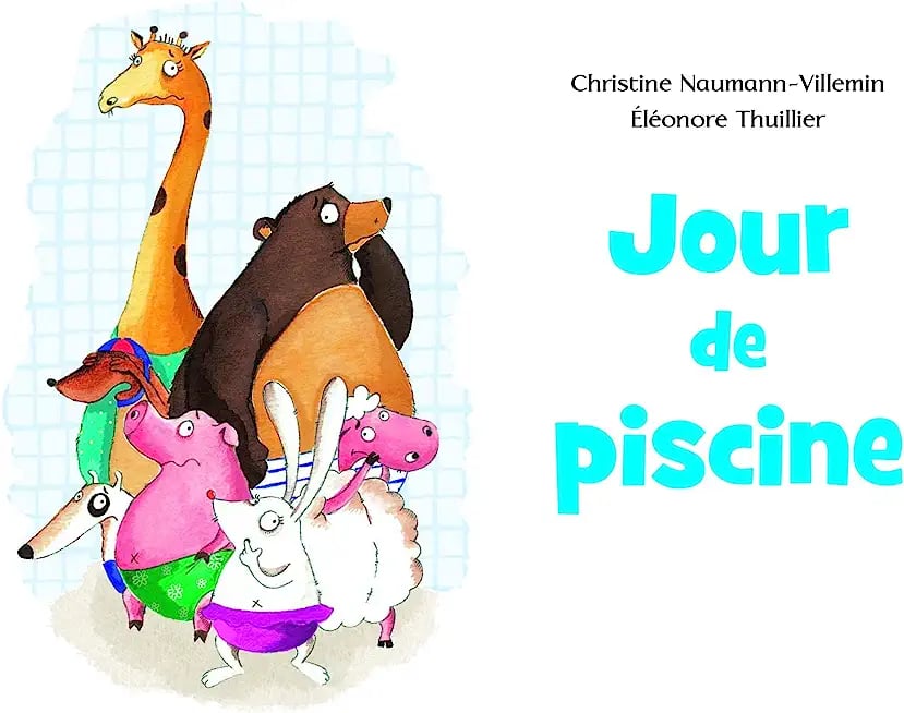 Jour de piscine - Cover