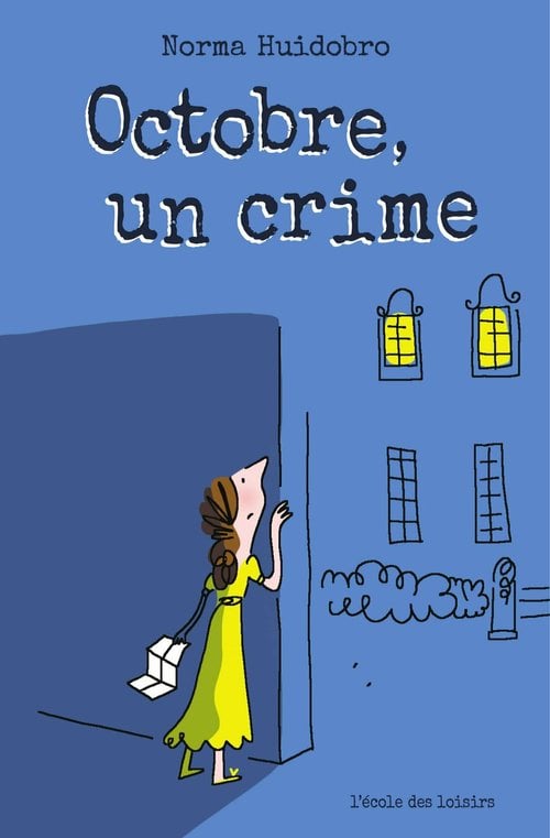 Octobre, un crime - Cover
