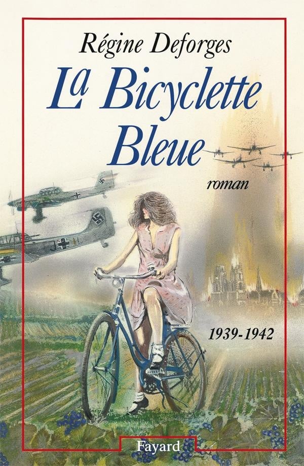 La bicyclette bleue - Cover