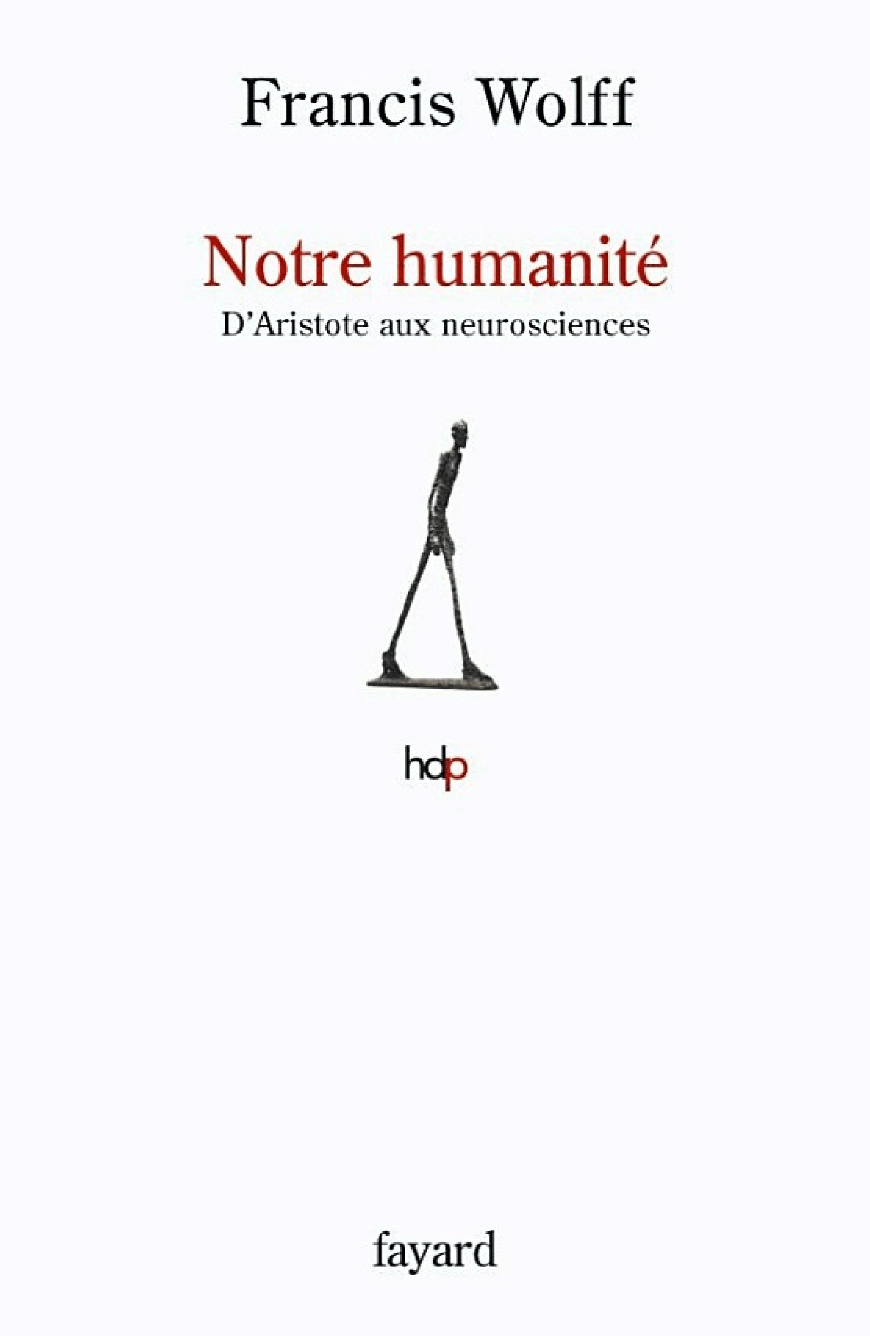 Notre humanité - Cover
