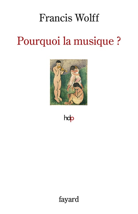 Pourquoi la musique ? - Cover