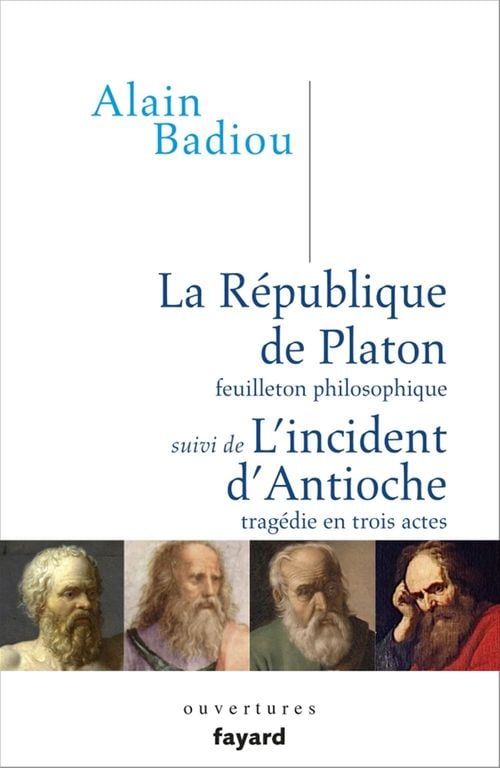 La République de Platon - Cover