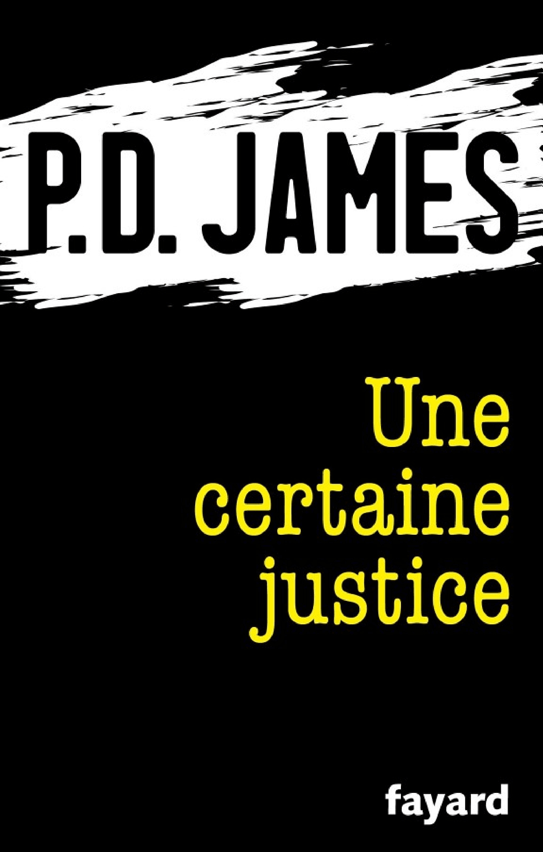 Une certaine justice - Cover