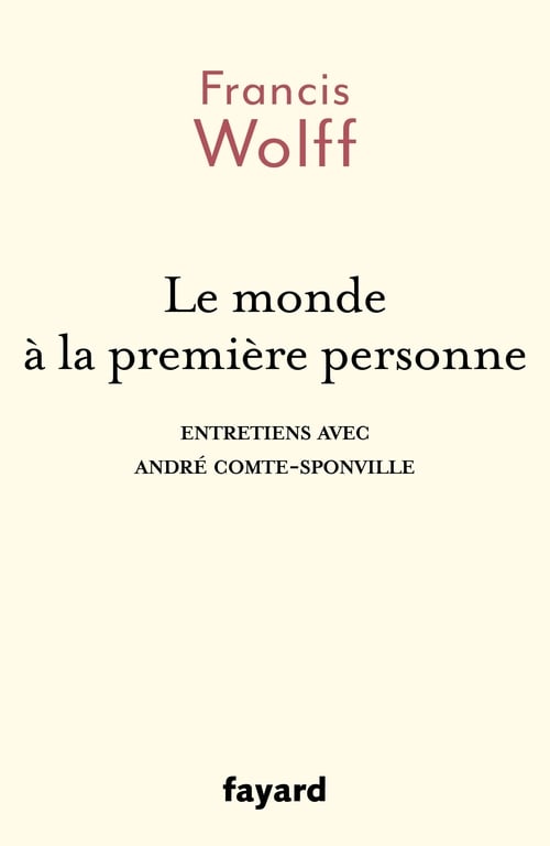 Le monde à la première personne - Cover