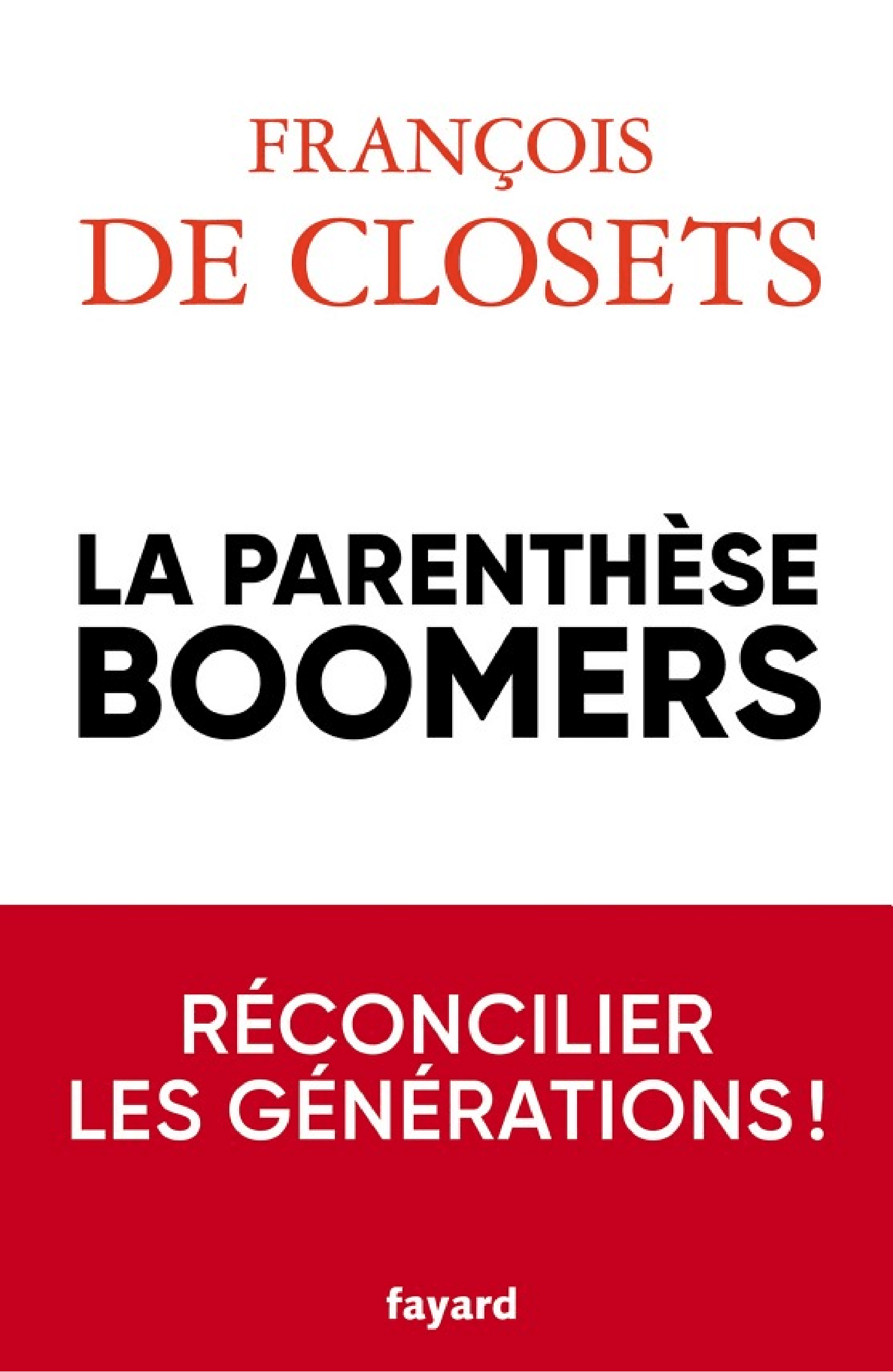 La parenthèse boomers - Cover