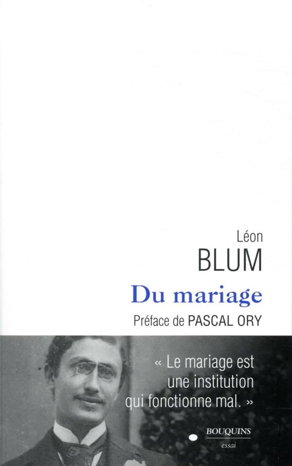 Du mariage - Cover