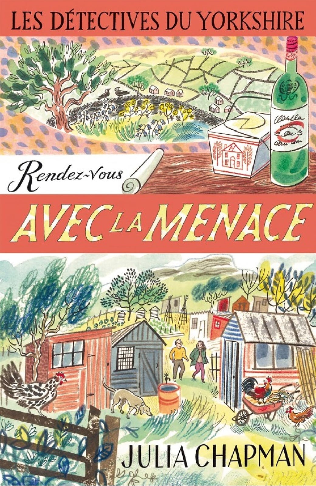 Les Détectives du Yorkshire - Tome 7 : Rendez-vous avec la menace - Cover