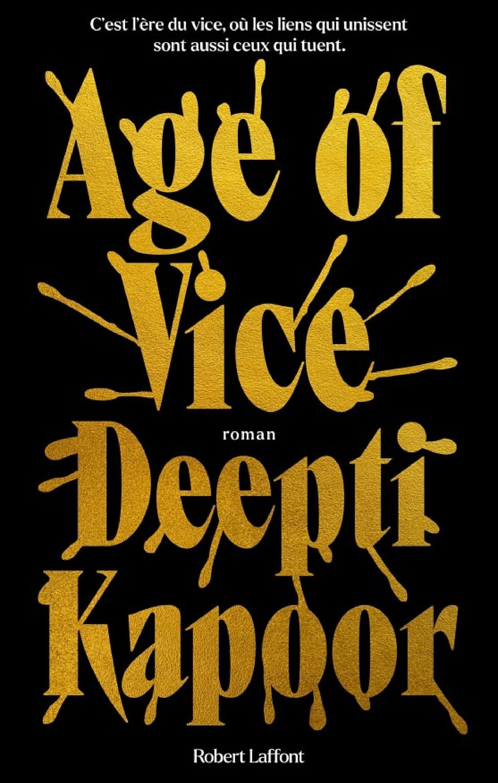 Age of Vice - édition française - Cover